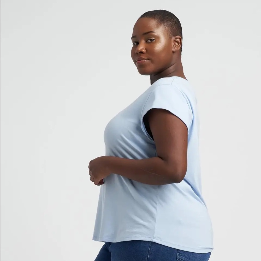 Universal Standard Ashley Cap Sleeve Tee US 18/20